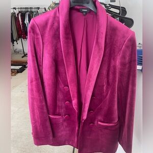 Express Velvet Suit Large